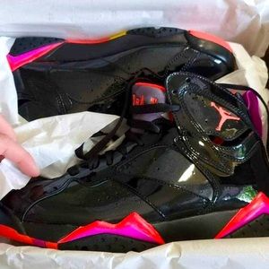 Jordan’s Black Patent Leather Retro